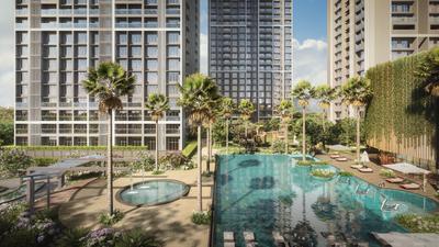 Image of 1800 Sq.ft 3.5 BHK Apartment / Flat for sale in Adani Airica Tower, Kanjurmarg West, Mumbai for Rs. 45000000