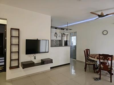 Living Room Image of 845 Sq.ft 1.5 BHK Apartment / Flat for rent in Anshul Kanvas, Wagholi Pune for Rs. 22000