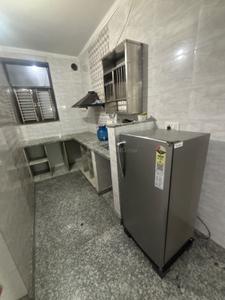 Kitchen Image of 720 Sq.ft 2 BHK Builder Floor for rent in Mukherjee Nagar New Delhi for Rs. 30000