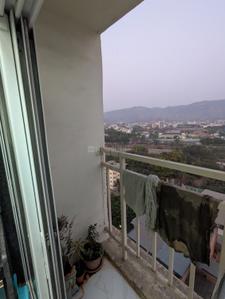 Balcony Image of 550 Sq.ft 1.5 BHK Apartment / Flat for rent in Lal Gami Jade, Vashi Navi Mumbai for Rs. 50000