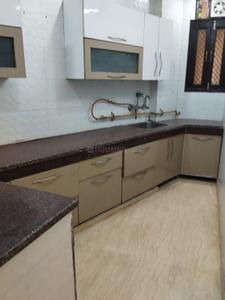 Kitchen Image of 1500 Sq.ft 3 BHK Builder Floor for rent in Bali Nagar New Delhi for Rs. 45000