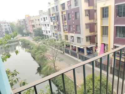 Balcony Image of 901 Sq.ft 2 BHK Builder Floor for sale in Nayabad Kolkata for Rs. 2750000