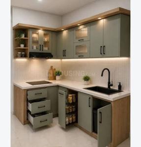Kitchen Image of 870 Sq.ft 2 BHK Apartment / Flat for sale in Perambur Chennai for Rs. 7830000