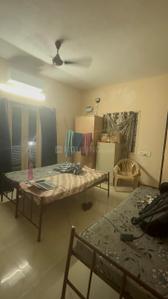 Bedroom Image of 950 Sq.ft 2 BHK Builder Floor for rent in Karapakkam Chennai for Rs. 25000