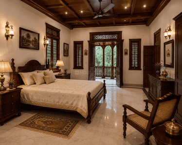 Bedroom Image of 2200 Sq.ft 3 BHK Independent House for sale in Punkunnam Thrissur for Rs. 9500000