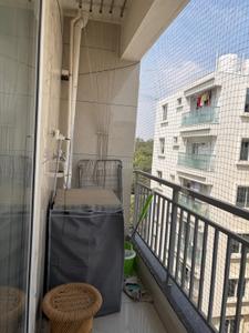 Balcony Image of 600 Sq.ft 1 BHK Apartment / Flat for rent in Whitefield Bengaluru for Rs. 27200