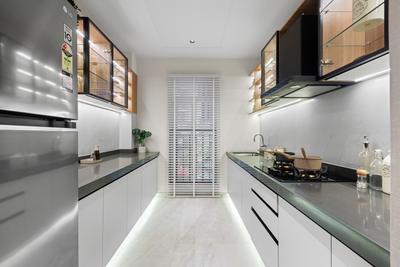 Kitchen Image of 690 Sq.ft 2 BHK Apartment / Flat for sale in Dosti Olive Dosti West County, Thane West Thane for Rs. 13300000