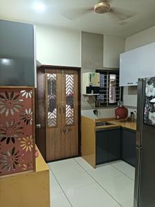 Kitchen Image of 1250 Sq.ft 3 BHK Duplex for sale in Waghodia Road Vadodara for Rs. 8000000
