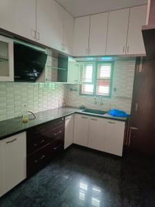 Kitchen Image of 635 Sq.ft 1 BHK Independent House for rent in JP Nagar Bengaluru for Rs. 17230