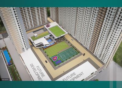 Image of 600 Sq.ft 2 BHK Apartment / Flat for sale in Dosti West County, Thane West, Thane for Rs. 9700000