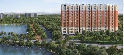 Image of 1298 Sq.ft 3 BHK Apartment / Flat for sale in Urbanrise Maheshwari The Lakes Edge, Madhavaram, Chennai for Rs. 10700000