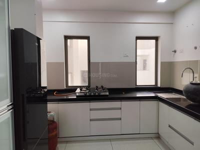 Kitchen Image of 2150 Sq.ft 4 BHK Apartment / Flat for sale in Skyi Songbirds , Bhugaon Pune for Rs. 17000000