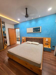 Bedroom Image of 1600 Sq.ft 3 BHK Apartment / Flat for rent in Darshanam Club Life, Undera Vadodara for Rs. 55000