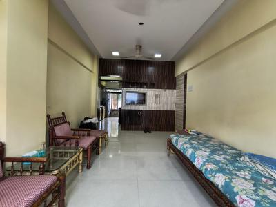 Living Room Image of 500 Sq.ft 1 BHK Apartment / Flat for rent in Borivali West Mumbai for Rs. 34000