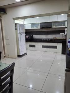 Kitchen Image of 2000 Sq.ft 3 BHK Apartment / Flat for sale in Sambhav Stavan Avisha, Jodhpur Ahmedabad for Rs. 19000000