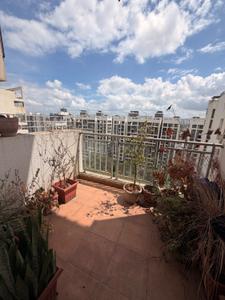 Balcony Image of 1500 Sq.ft 3 BHK Apartment / Flat for rent in Pristine Prolife, Wakad Pune for Rs. 49500