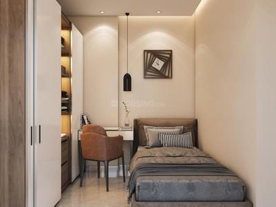 Bedroom Image of 733 Sq.ft 2 BHK Apartment / Flat for sale in Godrej Horizon, Wadala Mumbai for Rs. 31500000