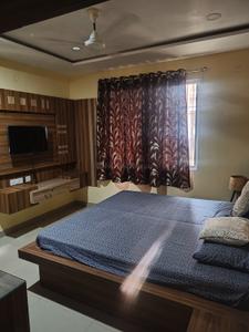 Bedroom Image of 1450 Sq.ft 3 BHK Apartment / Flat for rent in Trident Galaxy, Kalinga Nagar Bhubaneswar for Rs. 60000