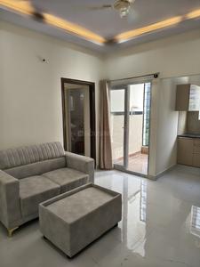 Hall Image of 600 Sq.ft 1 BHK Apartment / Flat for rent in Nagavara Bengaluru for Rs. 25000