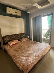 Bedroom Image of 1450 Sq.ft 2 BHK Apartment / Flat for rent in Aroma Tirupati Aakruti Greenz, Chharodi Ahmedabad for Rs. 29500