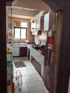 Kitchen Image of 1120 Sq.ft 2 BHK Apartment / Flat for rent in Ashiana Aangan, Milakpur Goojar Bhiwadi for Rs. 20000