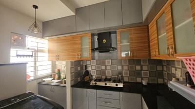 Kitchen Image of 1100 Sq.ft 3 BHK Apartment / Flat for rent in Provident Park Square Phase 2, Talaghattapura Bengaluru for Rs. 40000