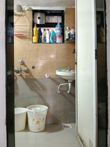 Common Bathroom Image of 500 Sq.ft 1 BHK Apartment / Flat for sale in Sonal Laxmi Apartments, Kasarvadavali Thane for Rs. 4700000
