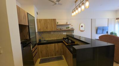 Kitchen Image of 639 Sq.ft 1 BHK Apartment / Flat for sale in Lodha Belmondo, Gahunje Pune for Rs. 7500000