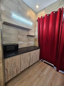 Kitchen Image of 1200 Sq.ft 1 BHK Builder Floor for rent in DLF Phase 2 Gurgaon for Rs. 43000