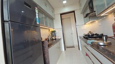 Kitchen Image of 950 Sq.ft 2 BHK Apartment / Flat for sale in Kalwa Thane for Rs. 14500000