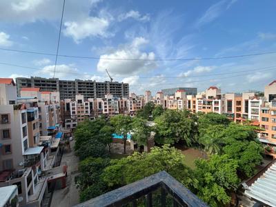Balcony Image of 2438 Sq.ft 3 BHK Penthouse for sale in Goel Ganga Ganga Nebula Apartment, Viman Nagar Pune for Rs. 27500000