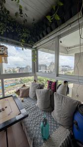 Balcony Image of 950 Sq.ft 2 BHK Apartment / Flat for sale in Jhamtani Vision Ace, Tathawade Pune for Rs. 8800000