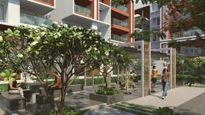Image of 2260 Sq.ft 3 BHK Apartment / Flat for sale in Vajram Chrysanthemum, Avalahalli, Bengaluru for Rs. 21900006