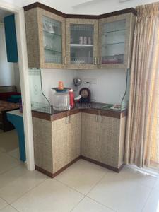 Kitchen Image of 915 Sq.ft 3 BHK Apartment / Flat for rent in Urbanrise Revolution One, Padur Chennai for Rs. 35000