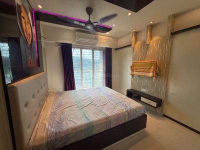 Bedroom Image of 1350 Sq.ft 3 BHK Apartment / Flat for rent in Rosa Bella, Hiranandani Estate Thane for Rs. 65000