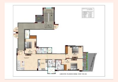Image of 1350 Sq.ft 3 BHK Apartment / Flat for sale in Gem Green View Apartments, Mehrauli, New Delhi for Rs. 12000000