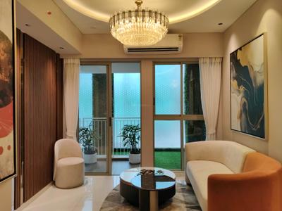 Living Room Image of 600 Sq.ft 2 BHK Apartment / Flat for sale in Lodha Crown Kolshet, Thane West Thane for Rs. 10900000