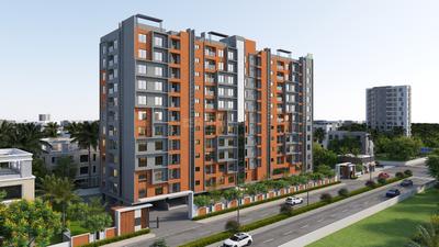 Image of 1655 Sq.ft 3 BHK Apartment / Flat for sale in Thiruvanmiyur, Chennai for Rs. 20000000