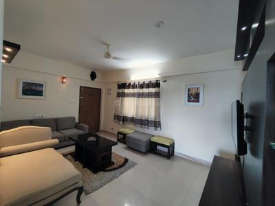 Hall Image of 1253 Sq.ft 2 BHK Apartment / Flat for rent in Sai Kuteer Apartments, Kothanur Bengaluru for Rs. 42001