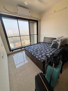 Bedroom Image of 809 Sq.ft 2 BHK Apartment / Flat for rent in Dosti Eastern Bay, Wadala Mumbai for Rs. 100000