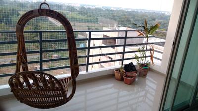 Balcony Image of 850 Sq.ft 2 BHK Apartment / Flat for sale in Kalp Desire, Gotri Vadodara for Rs. 4200000