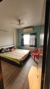 Bedroom Image of 1200 Sq.ft 3 BHK Apartment / Flat for rent in Srijan Green Field City Classic Premium, Maheshtala Kolkata for Rs. 25000