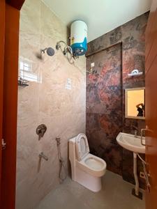 Bathroom Image of 500 Sq.ft 1 BHK Independent House for rent in Choodasandra Bengaluru for Rs. 20000