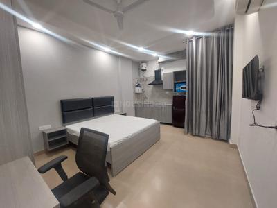 Bedroom Image of 649 Sq.ft 1 RK Builder Floor for rent in Sector 31 Gurgaon for Rs. 23500