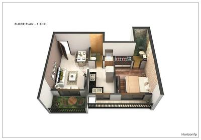 Image of 1032 Sq.ft 2 BHK Apartment / Flat for sale in Avishkar Ridhima, Maan, Pune for Rs. 6500000