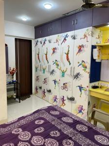Bedroom Image of 1360 Sq.ft 3 BHK Apartment / Flat for rent in Vijay Vilas Tauras Co-op Hsg Society, Hiranandani Estate Thane for Rs. 62000