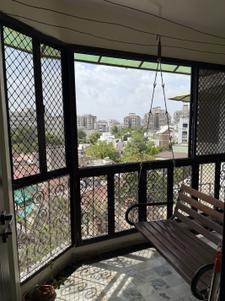 Balcony Image of 1485 Sq.ft 3 BHK Apartment / Flat for sale in Satellite Ahmedabad for Rs. 11500000