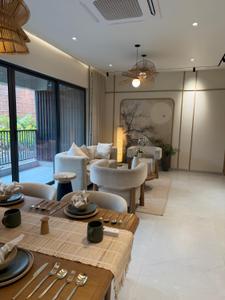 Hall Image of 1200 Sq.ft 3 BHK Apartment / Flat for sale in Veddant Ganesh Bella Rossa, Punawale Pune for Rs. 8500000