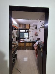 Kitchen Image of 570 Sq.ft 1 BHK Apartment / Flat for sale in Kasarvadavali Thane for Rs. 5700000