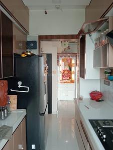 Kitchen Image of 1061 Sq.ft 2 BHK Apartment / Flat for sale in Bhairaav Goldcrest Residency, Ghansoli Navi Mumbai for Rs. 21000000